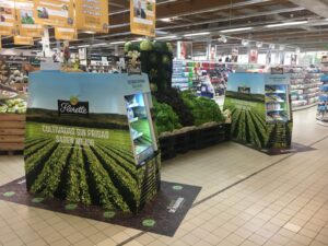 Corner comercial Florette en E. Leclerc