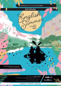 Cartel promocional English Summer
